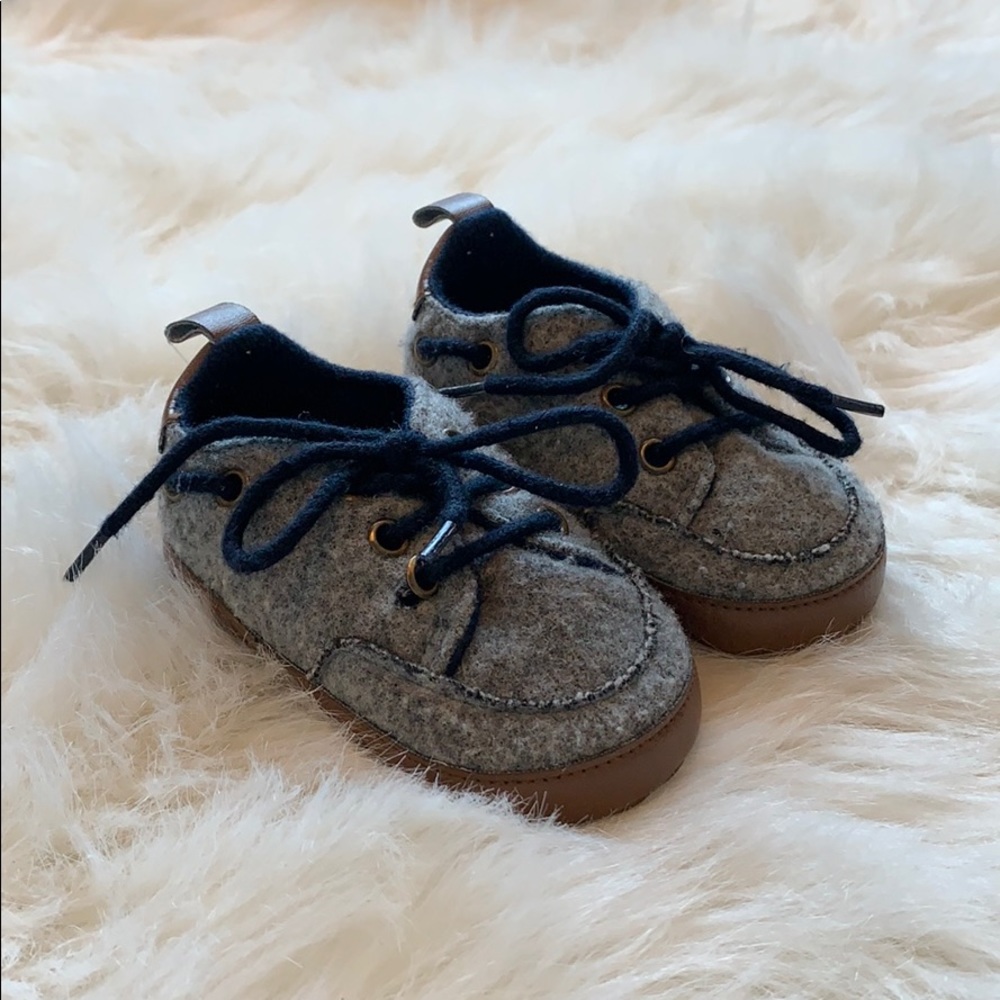 Baby Boys’ Soft Soled Wooly Sneaker.